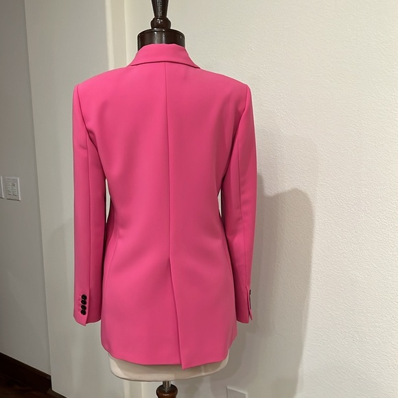 Zara pink fully lined blazer size M in pristine condition - Picture 5 of 8